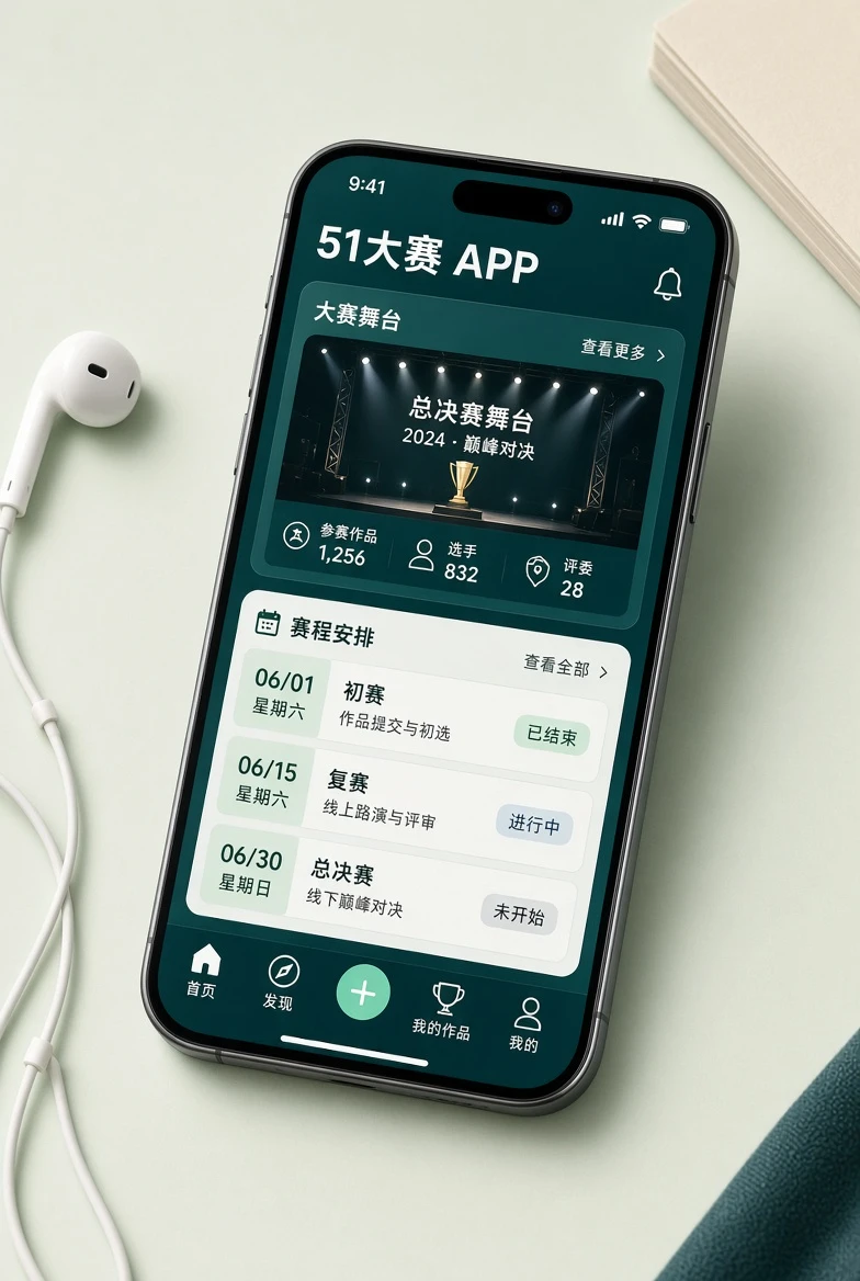 51大赛APP移动服务视觉