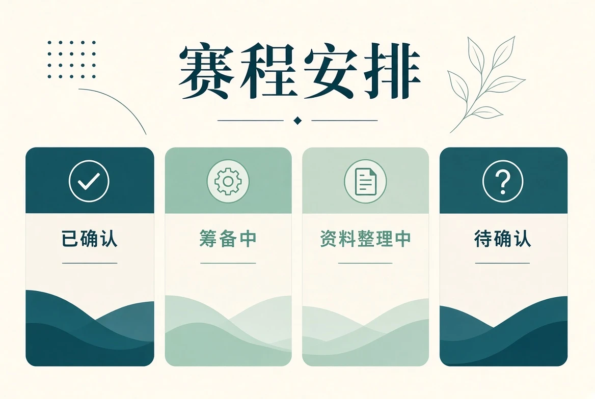 51大赛赛程安排视觉